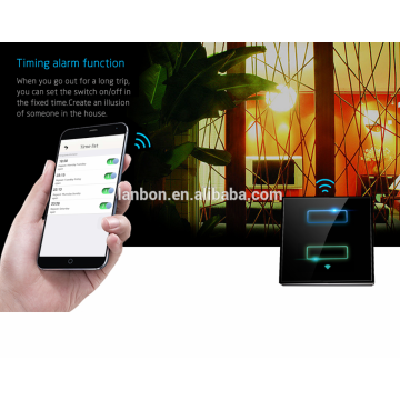 Best Price 2016 New Android /Iphone WIFI touch light switches for home automation wall switch electric switch remote control